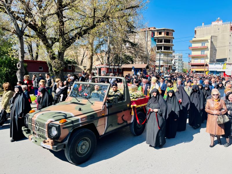 Η ΣΥΝΑΞΗ ΤΟΥ ΟΣΙΟΥ ΓΕΩΡΓΙΟΥ ΤΟΥ ΝΕΟΥ ΟΜΟΛΟΓΗΤΟΥ (ΚΑΡΣΛΙΔΗ) ΚΑΙ Η ΕΟΡΤΗ ΤΟΥ ΕΥΑΓΓΕΛΙΣΜΟΥ ΤΗΣ ΘΕΟΤΟΚΟΥ ΣΤΗΝ ΙΕΡΑ ΜΗΤΡΟΠΟΛΗ ΔΡΑΜΑΣ  